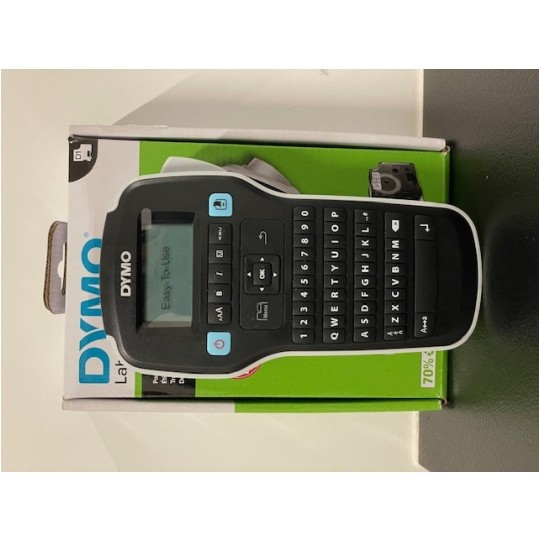 OUTLET Drukarka etykiet DYMO LabelManager 160 dla biura, domu, instalatora (LM 160) [S0946320] + taśma DYMO D1 12mm [45013]