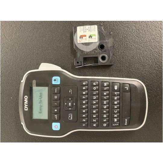 OUTLET Drukarka etykiet DYMO LabelManager 160 dla biura, domu, instalatora (LM 160) [S0946320] + taśma DYMO D1 12mm [45013]