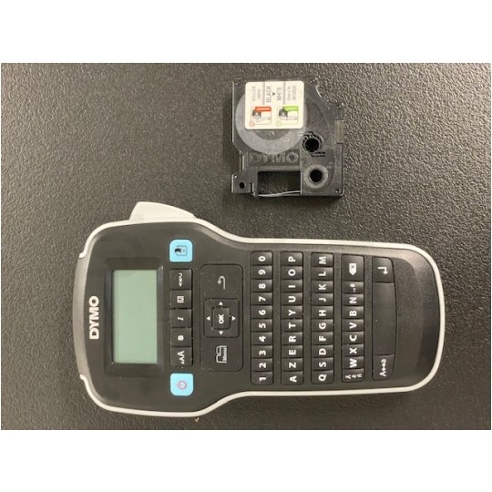 OUTLET Drukarka etykiet DYMO LabelManager 160 dla biura, domu, instalatora (LM 160) [S0946320] + taśma DYMO D1 12mm [45013]