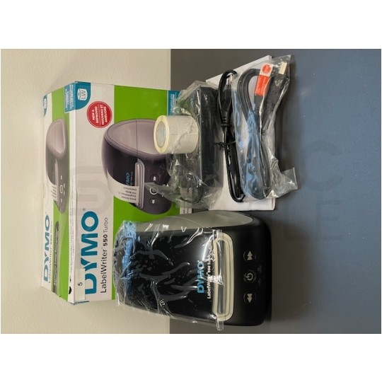 OUTLET Drukarka etykiet DYMO LabelWriter 550 TURBO dla biura, sklepu, magazynu (LW550 TURBO) [2112723]