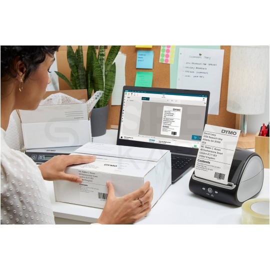 OUTLET Drukarka termiczna do etykiet kurierskich DYMO LabelWriter 5XL dla biura, sklepu, magazynu (LW 5XL) [2112725]