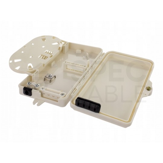 OUTLET Mufa przełącznica światłowodowa FO na 4 adaptery SC simplex IP65