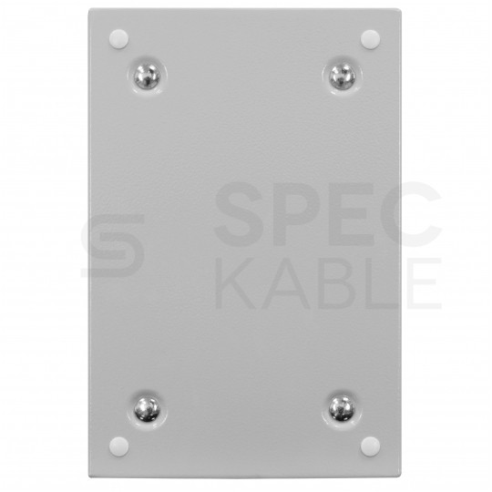 OUTLET Obudowa hermetyczna rozdzielnica metalowa z płytą montażową 300x200x150 IP65 natynkowa NEKU