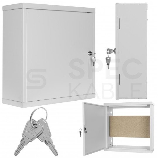 OUTLET Obudowa metalowa szafka TPR-4 CATV 400x400x140mm natynkowa