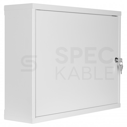 OUTLET Obudowa metalowa szafka TPR-5S CATV 520x400x140mm natynkowa z płytą metalową NEKU