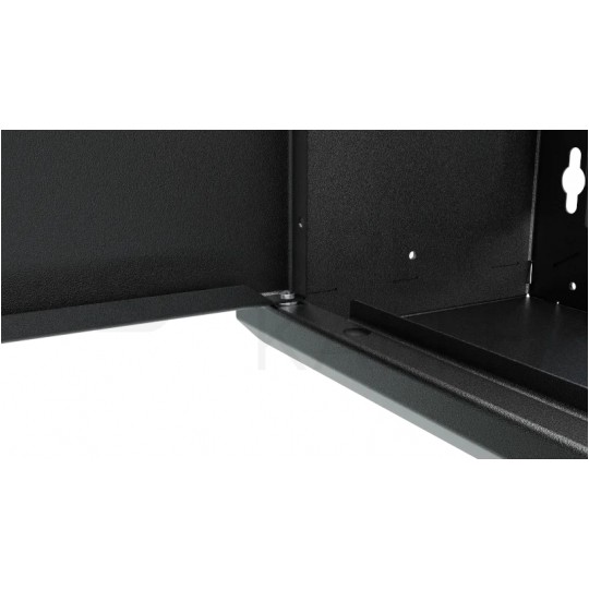 OUTLET Obudowa metalowa szafka TPR-6 CATV 540x420x180mm czarna natynkowa