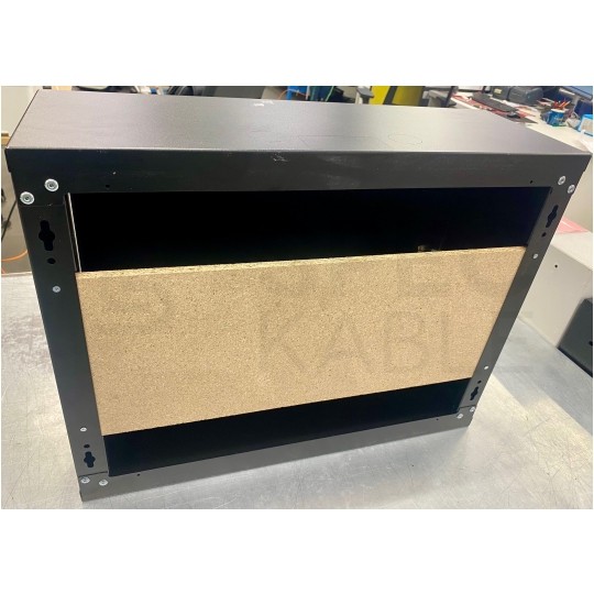 OUTLET Obudowa metalowa szafka TPR-6 CATV 540x420x180mm czarna natynkowa