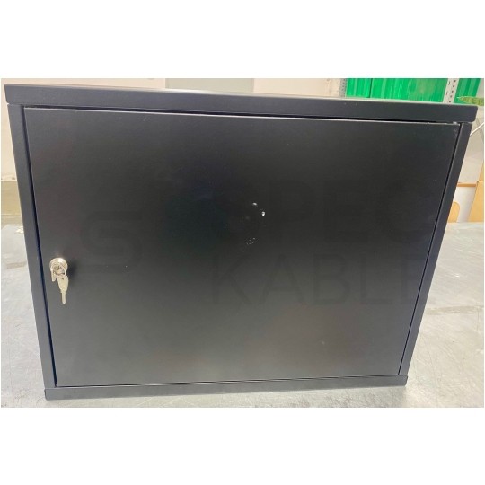 OUTLET Obudowa metalowa szafka TPR-6 CATV 540x420x180mm czarna natynkowa