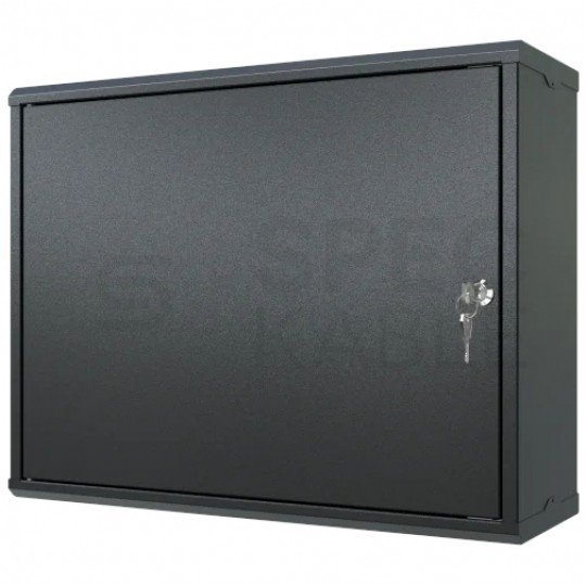 OUTLET Obudowa metalowa szafka TPR-6 CATV 540x420x180mm czarna natynkowa