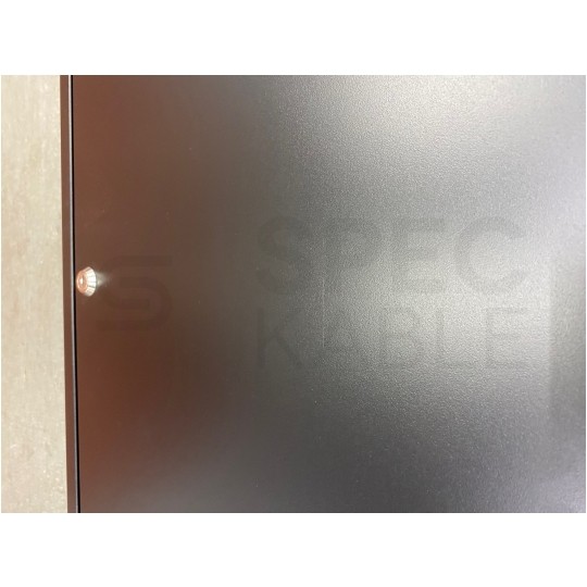 OUTLET Obudowa RACK 19" 2U 130mm pionowa czarna