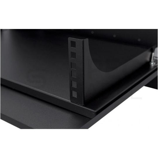 OUTLET Obudowa RACK 19" 2U 130mm pionowa czarna