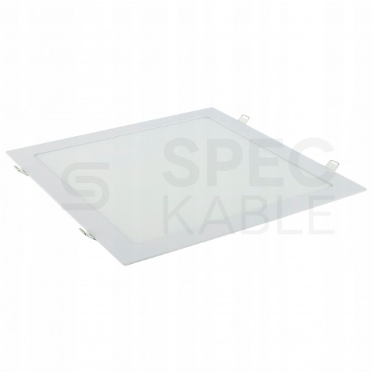 OUTLET Plafon kwadrat podtynkowy LED 24W 4000K 1800LM neutralny