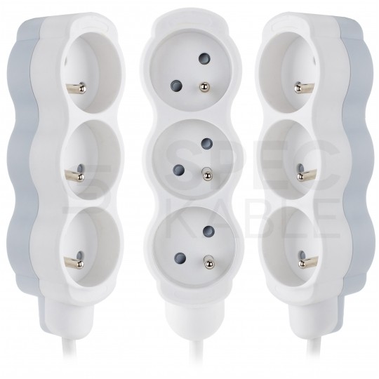 OUTLET Przedłużacz prądowy 1.5m 3xGN (2P+Z) 3x1,00mm2 BEMKO