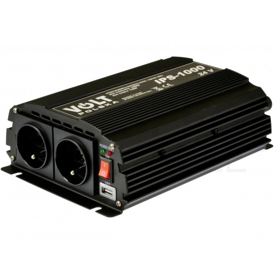 OUTLET Przetwornica napięcia 24V/230V 750/1000W VOLT
