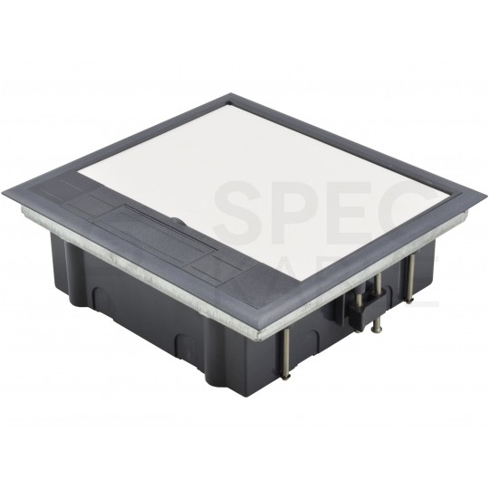 OUTLET Puszka podłogowa 12M (6x 45x45) IP40 regulowana Alantec