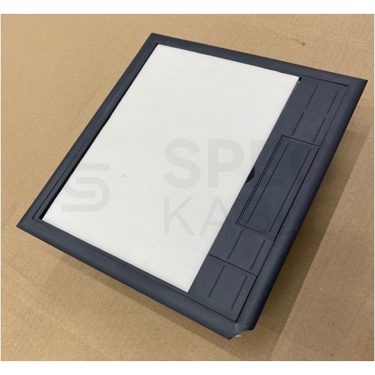 OUTLET Puszka podłogowa 12M (6x 45x45) IP40 regulowana Alantec