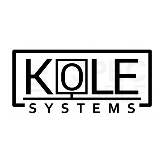 OUTLET Rozdzielnica podtynkowa metalowa 4x18 modułów IP30 (400V AC) 735x415x130mm drzwi pełne KOLE SYSTEMS