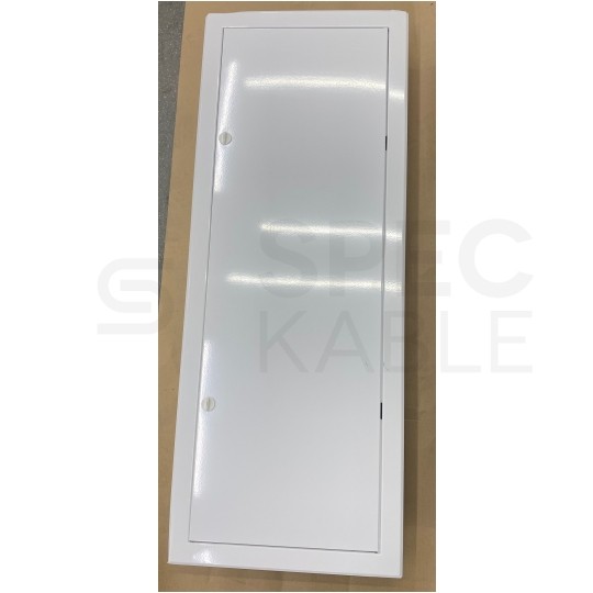 OUTLET Rozdzielnica podtynkowa metalowa 7x18 modułów IP30 (400V AC) 1185x415x130mm drzwi pełne KOLE SYSTEMS