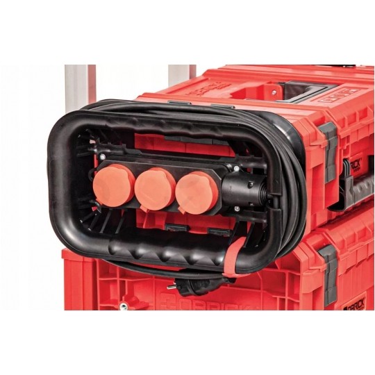 OUTLET Rozwijak do kabli z listwa elektryczną ( brak kabla w zestawie ) 3xGN typ F IP44 Qbrick System Custom Cable Winder Set