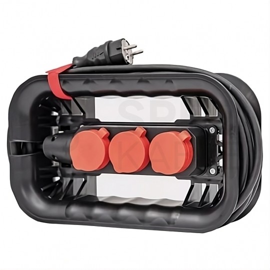 OUTLET Rozwijak do kabli z listwa elektryczną ( brak kabla w zestawie ) 3xGN typ F IP44 Qbrick System Custom Cable Winder Set