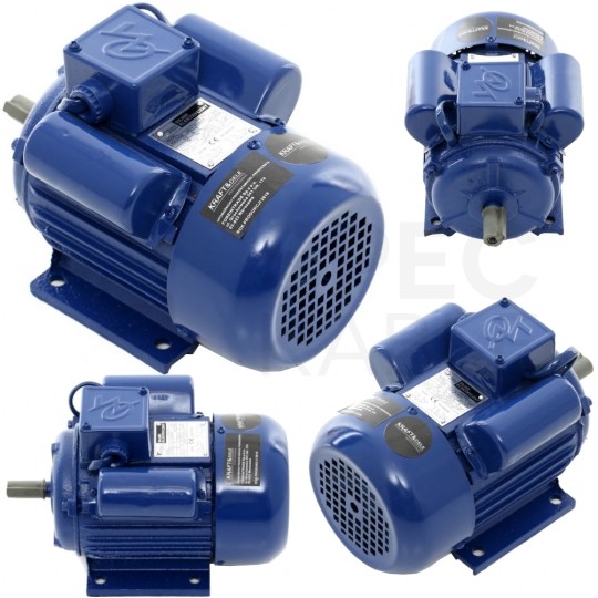 OUTLET Silnik elektryczny 1-fazowy 1,1kW 230V 2810rpm Kraft&Dele