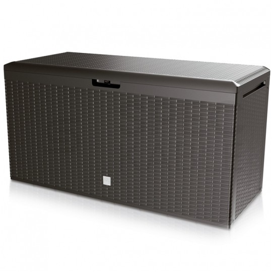 OUTLET Skrzynia ogrodowa Boxe Rato Plus 290L umbra 470x1140x594mm Prosperplast