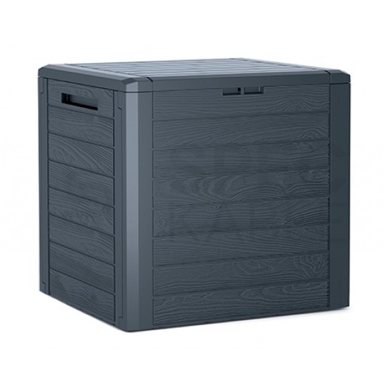 OUTLET Skrzynia ogrodowa Woodebox 140L antracytowa 460x585x550mm Prosperplast