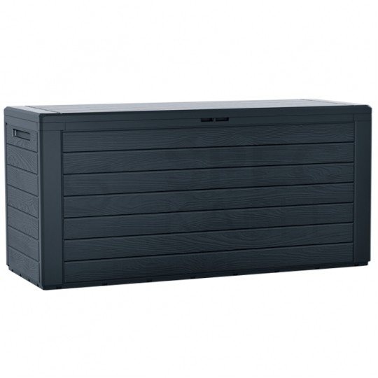 OUTLET Skrzynia ogrodowa Woodebox 280L 438x1160x550mm antracytowy Prosperplast