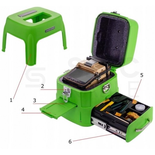 OUTLET Spawarka światłowodowa SIGNAL FIRE AI-8C z zestawem akcesoriów w skrzynce