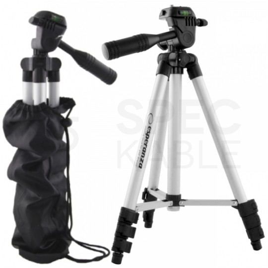 OUTLET Statyw do aparatu fotograficznego trójnogi z wysuwaną kolumną 360-1060mm Cedar