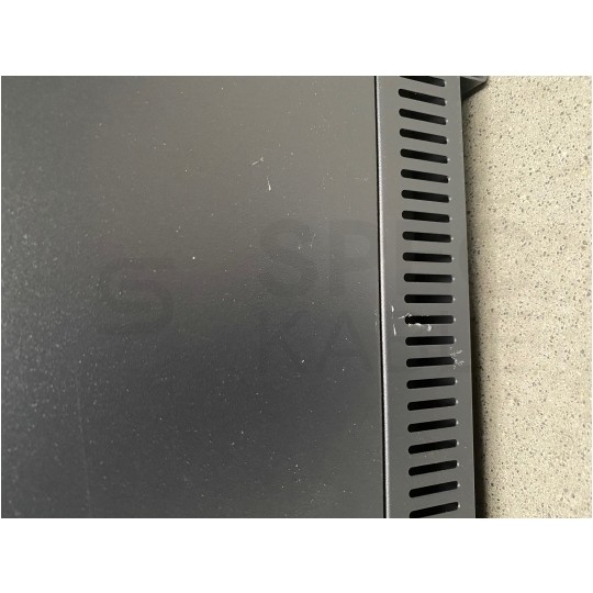 OUTLET Szafa stojąca RACK 19" 32U 600x600mm drzwi szklane czarna NEKU FLR + wyposażenie