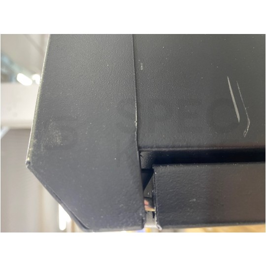 OUTLET Szafa stojąca RACK 19" 42U 600x800mm drzwi szklane czarna NEKU FLR + wyposażenie