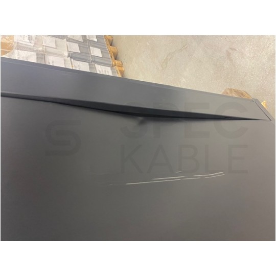 OUTLET Szafa stojąca RACK 19" 42U 800x1000mm drzwi szklane czarna TOTEN G7