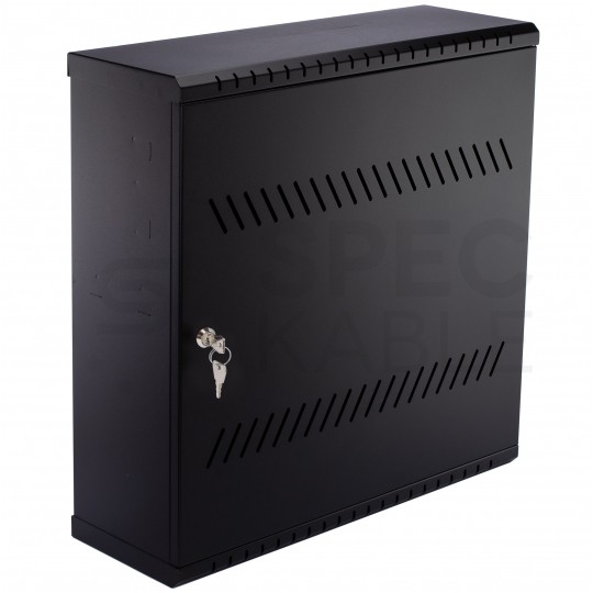 OUTLET Szafa wisząca RACK 19" 4U+3U typu skrzynka uniwersalna TPR 180mm czarna CATV NEKU