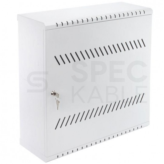 OUTLET Szafa wisząca RACK 19" 4U+3U typu skrzynka uniwersalna TPR 180mm szara CATV