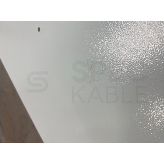 OUTLET Szafa wisząca RACK 19" 4U 450mm drzwi szklane szara NEKU TS BOX