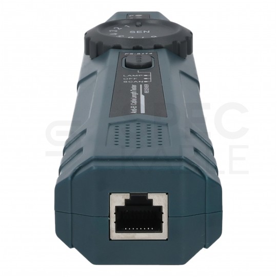 OUTLET Tester kabli sieciowych RJ45 + BNC PREMIUM z funkcją Lokalizatora Par, pomiaru PoE i długości przewodu FORSCHER FS8114