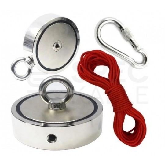 OUTLET Uchwyt magnetyczny magnes neodymowy 350 kg Kraft&Dele