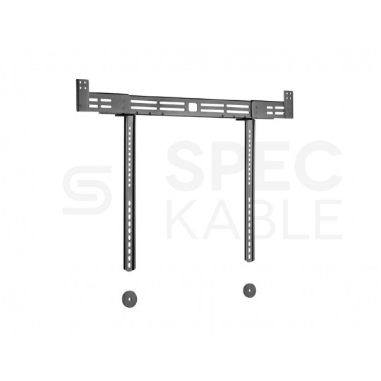 OUTLET Uchwyt wieszak na głośniki Soundbar 10kg do TV czarny MC-843