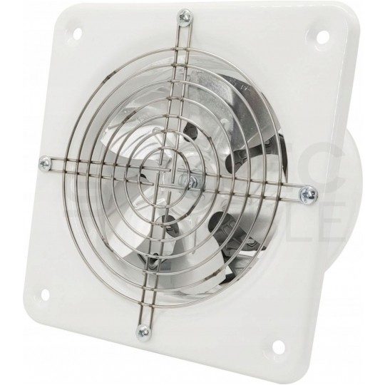 OUTLET Wentylator przemysłowy ścienny, uniwersalny fi:160mm metalowy aRk airRoxy 01-300