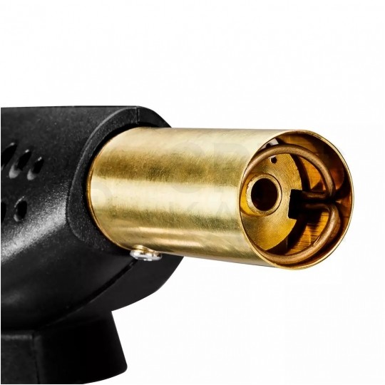 Palnik gazowy nakręcany 360° PIEZO 1,3kW 1300°C na naboje kartusze EN 417 lutwnica lutlampa NEO 20-026