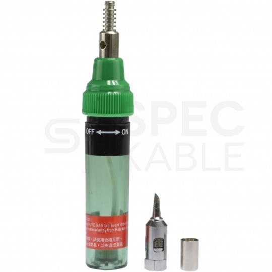 Palnik lutownica przenośna gazowa 130mm 400°C 6ml Proskit 8PK-101-2