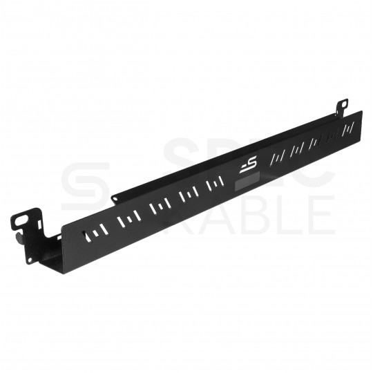 Panel LED 5W 405lm do szafy RACK 19" 1U czarny