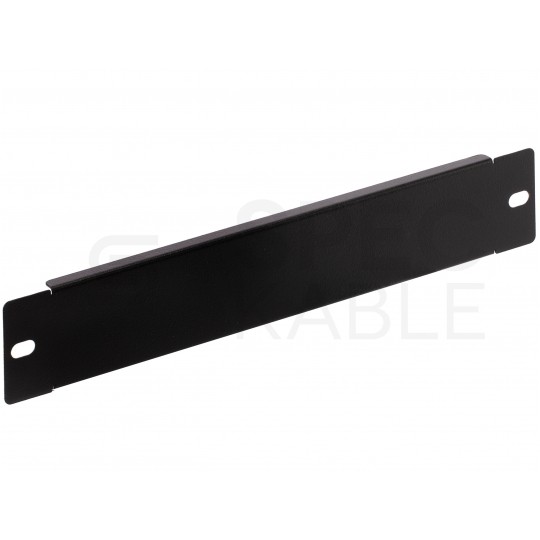 Panel maskujący do szafy RACK 10" 1U czarny