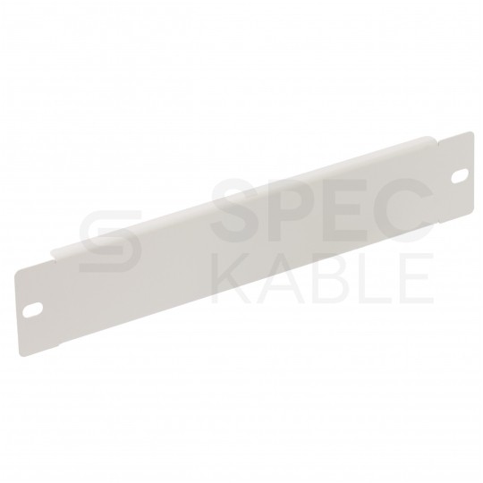 Panel maskujacy do szafy RACK 10" 1U szary