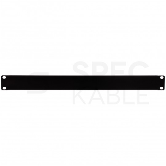 Panel maskujący do szafy RACK 19" 1U czarny