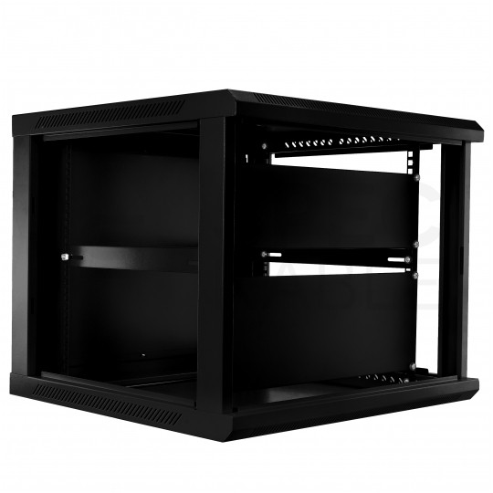 Panel maskujący do szafy RACK 19" 1U czarny