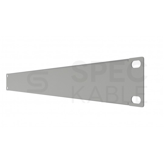Panel maskujący do szafy RACK 19" 1U szary