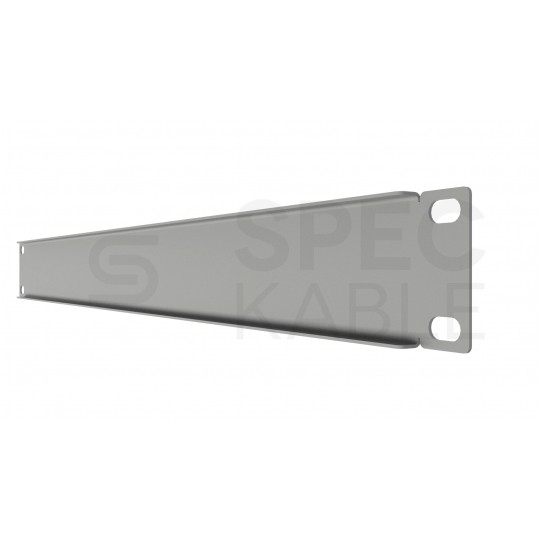 Panel maskujący do szafy RACK 19" 1U szary