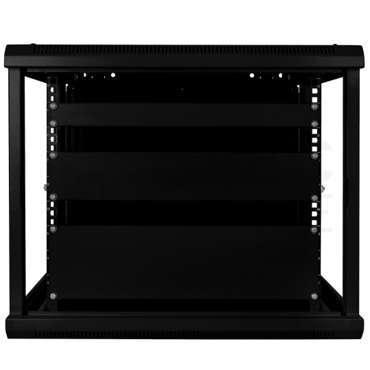 Panel maskujący do szafy RACK 19" 2U czarny